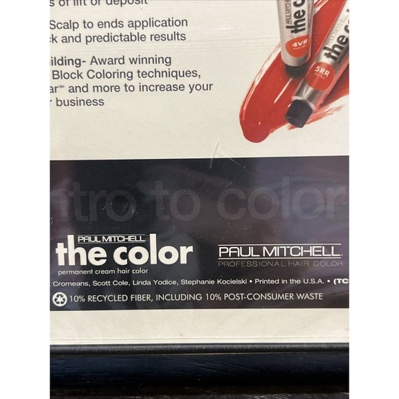 Paul Mitchell Intro to Color featuring Linda Yodice DVD 521 NEW Sealed - Picture 4 of 4